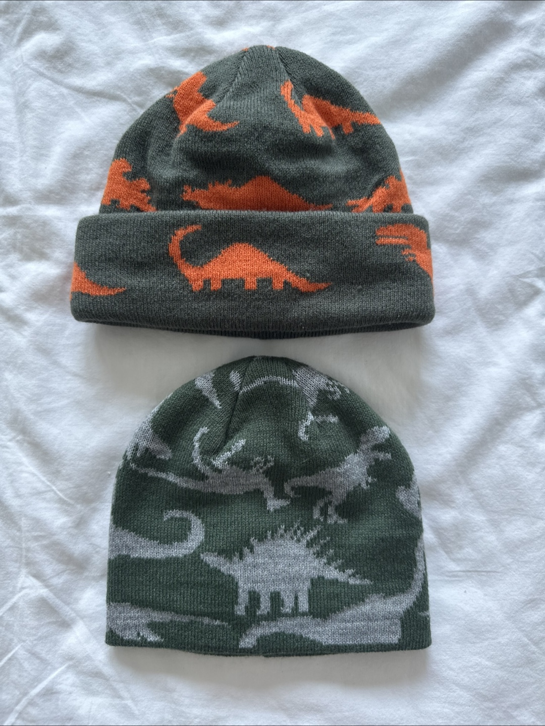 Kids Dinosaur Beanies (Set of 2)