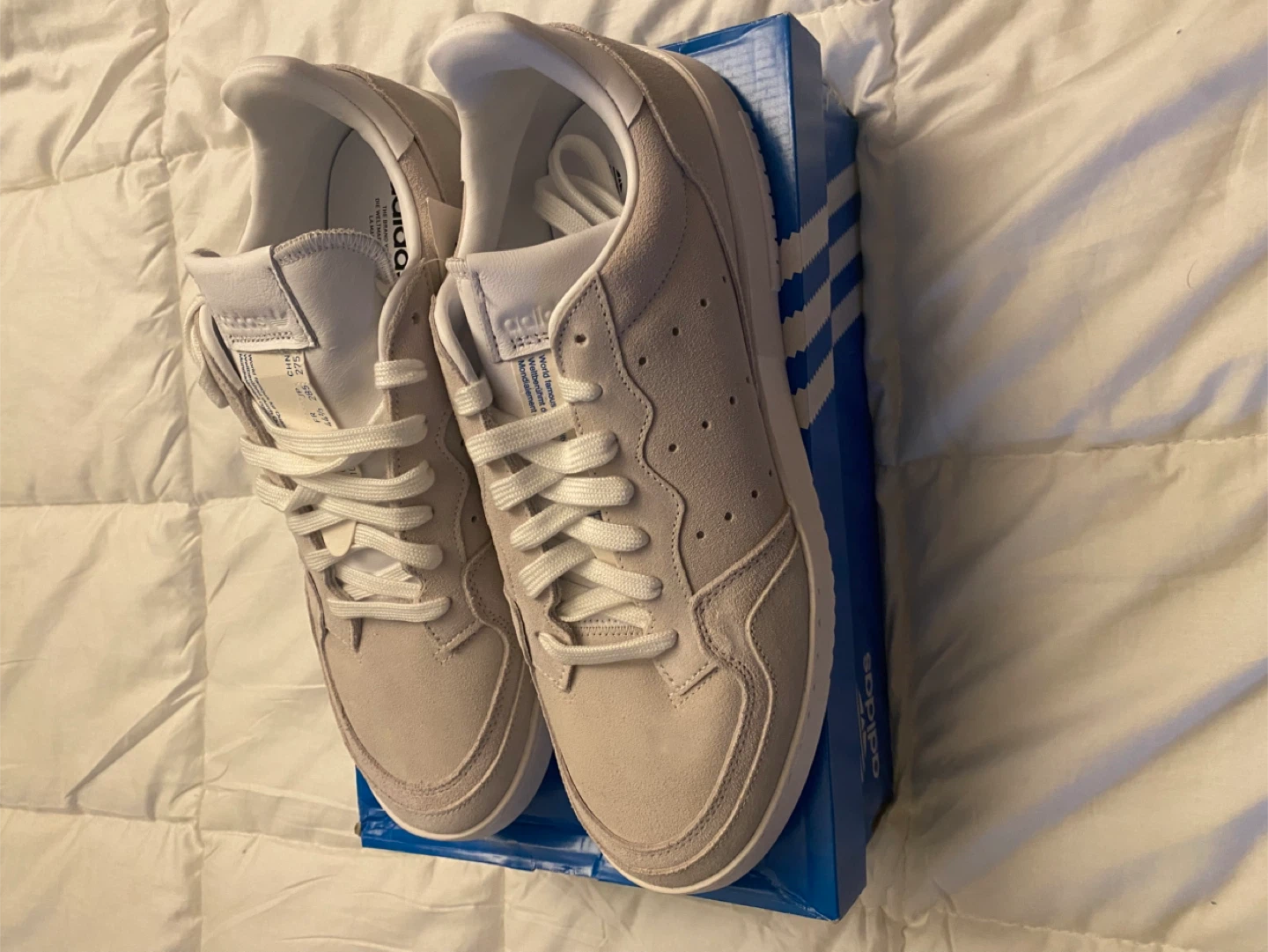 Adidas Supercourt Triple White - Men's 10.5 - Brand New - photo 2