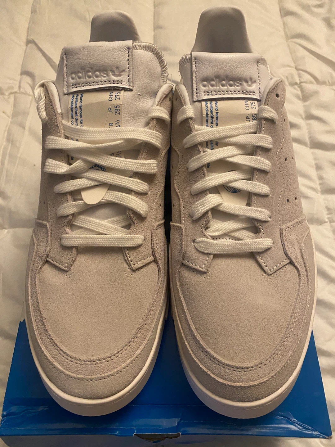 Adidas Supercourt Triple White - Men's 10.5 - Brand New - photo 3