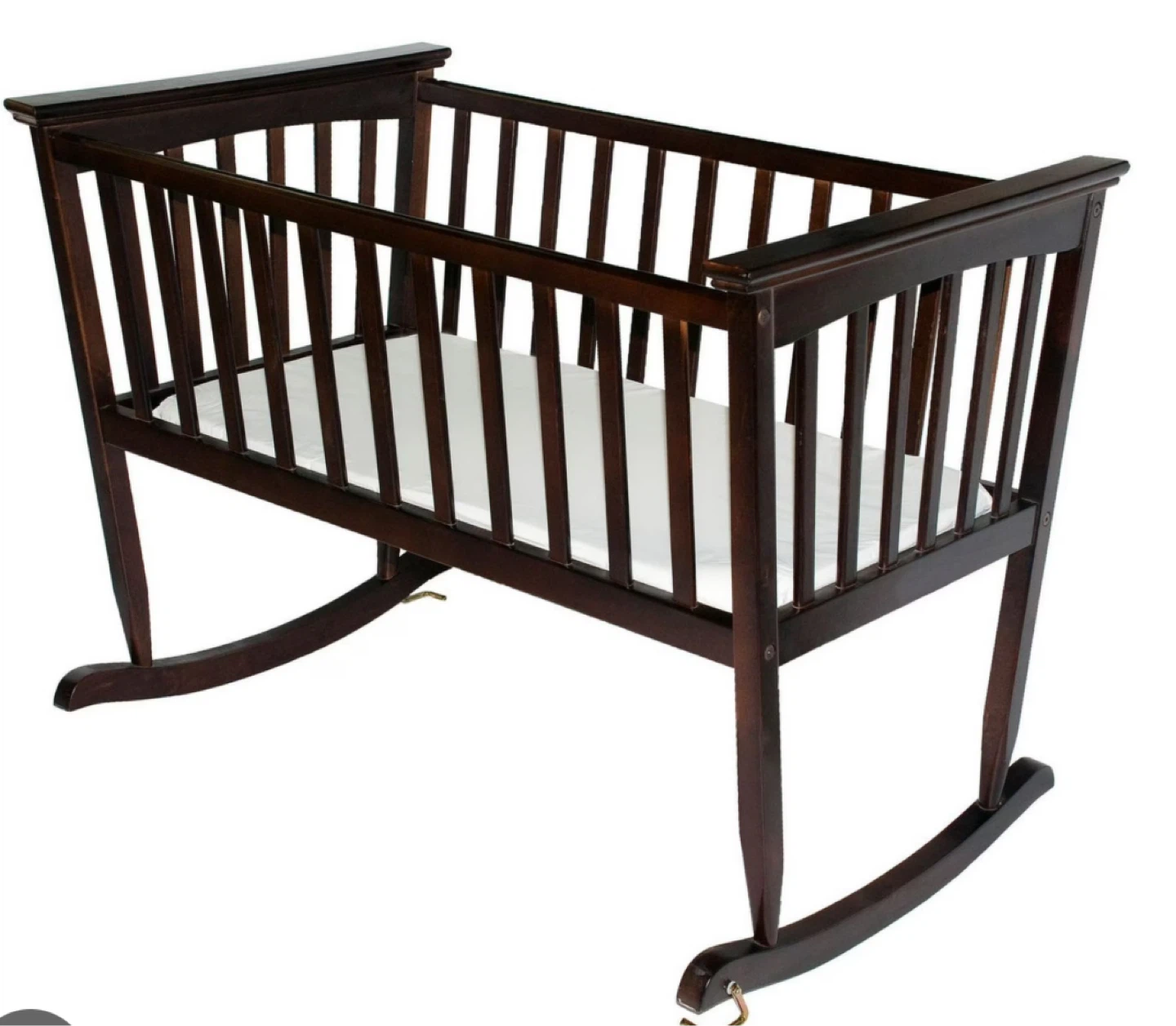 Jolly Jumper Wooden Rocking Crib for Newborn Babies.