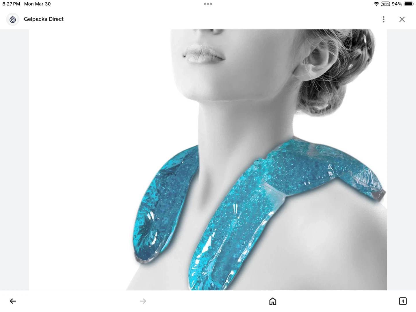 TheraPearl Neck Wrap Hot/Cold Therapy