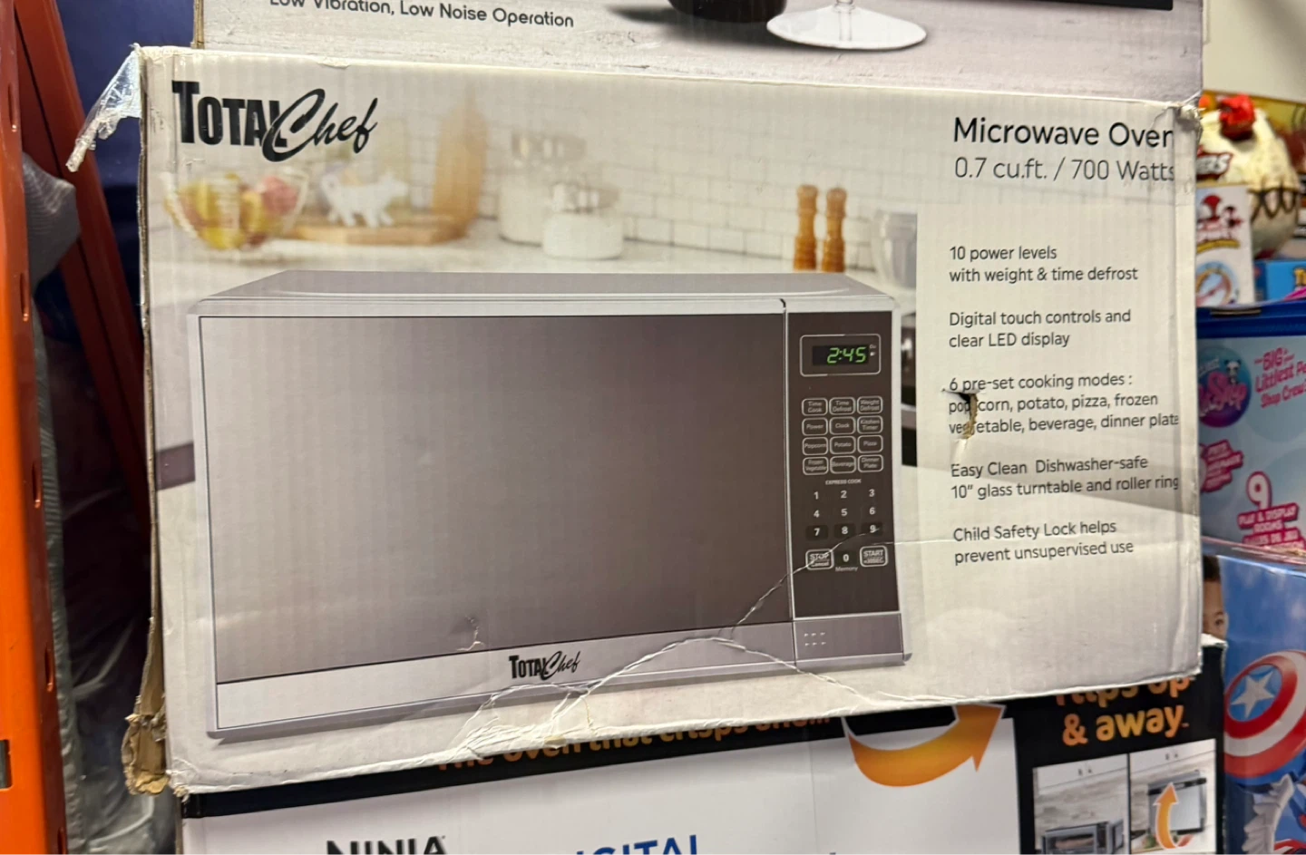 Total Chef Microwave Oven 0.7 cu.ft.