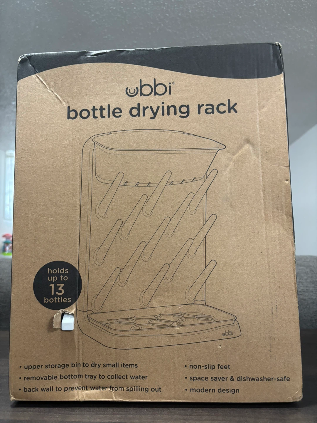 Ubbi Bottle Drying Rack