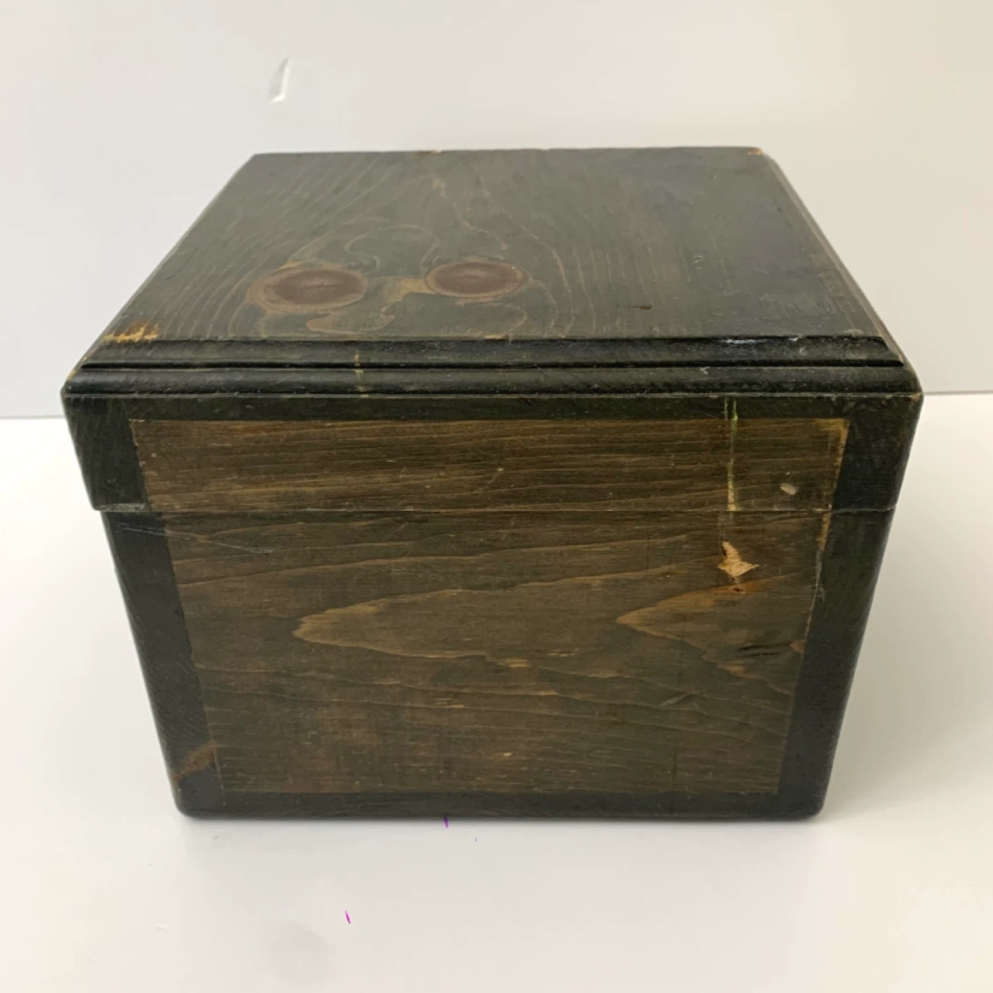 Wooden Trinket Box Decorative Storage Box Wood Keepsake Box - photo 3