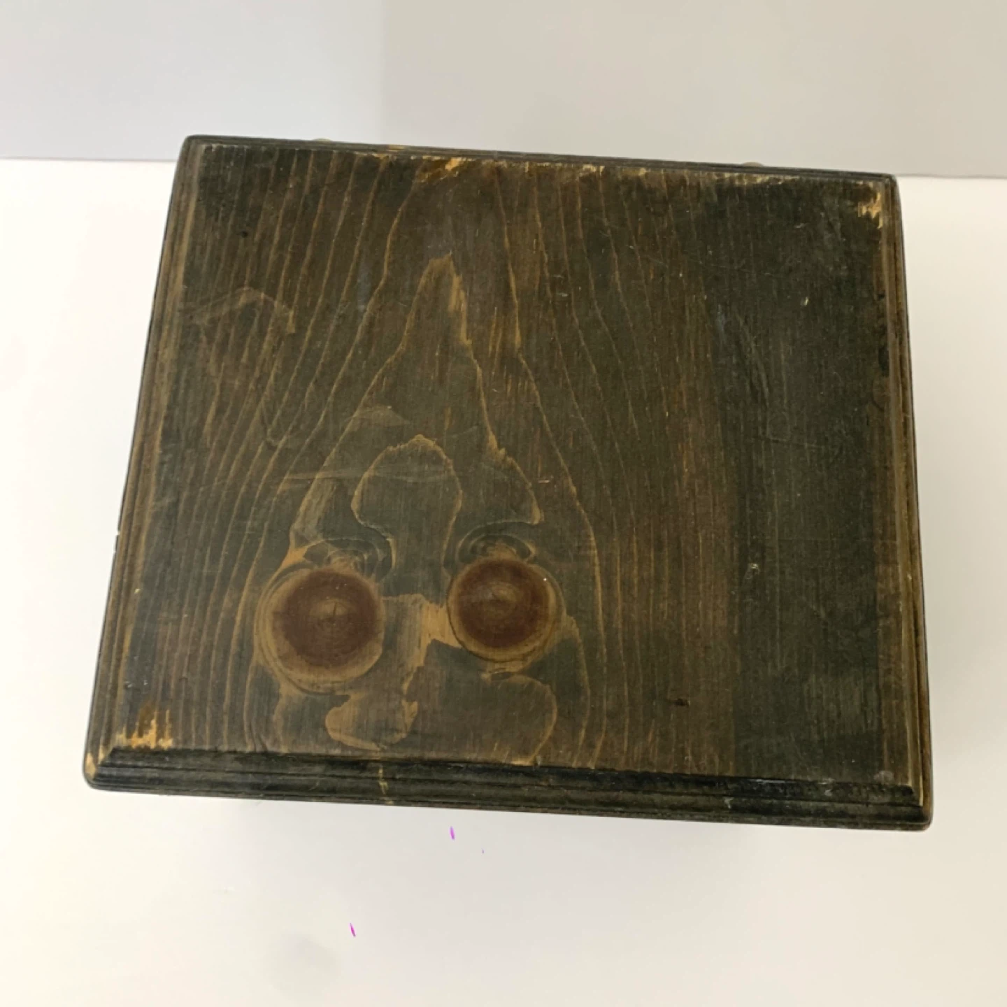 Wooden Trinket Box Decorative Storage Box Wood Keepsake Box - photo 4