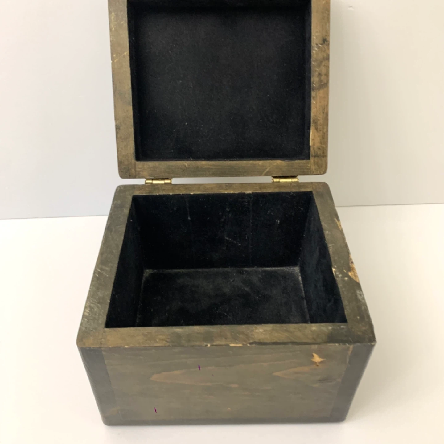 Wooden Trinket Box Decorative Storage Box Wood Keepsake Box - photo 5