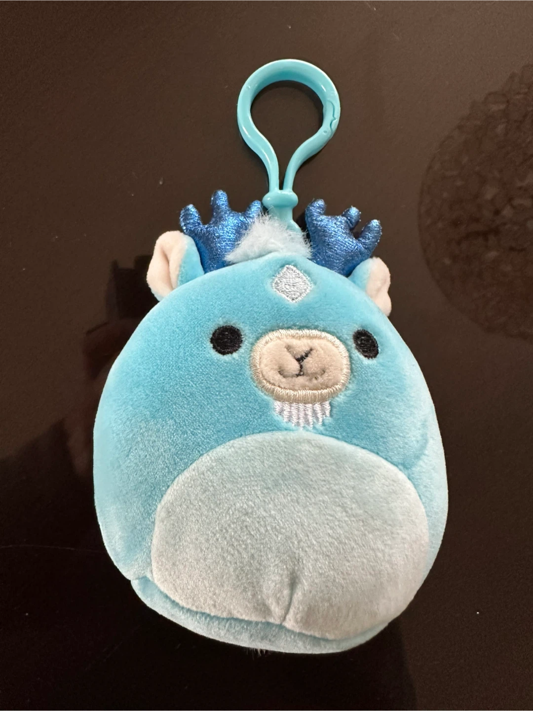 Squishmallows Blue Plush Keychain Toy 🥕