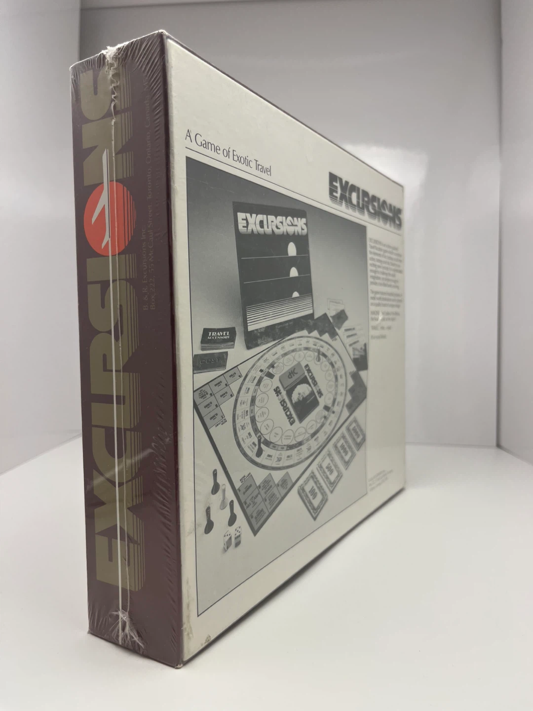 Excursions Board Game - A Game of Exotic Travel. Sealed New. - photo 3