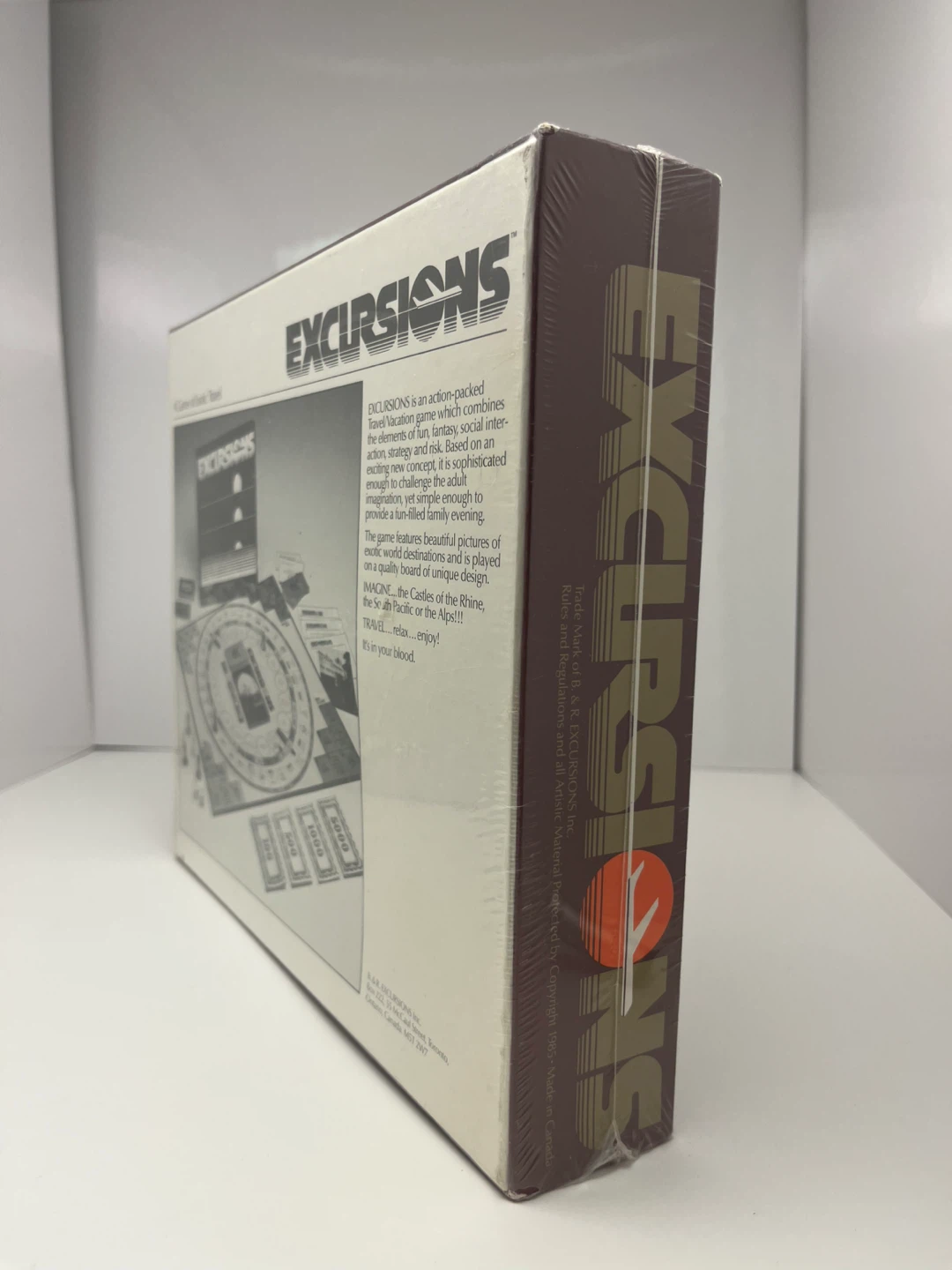 Excursions Board Game - A Game of Exotic Travel. Sealed New. - photo 4