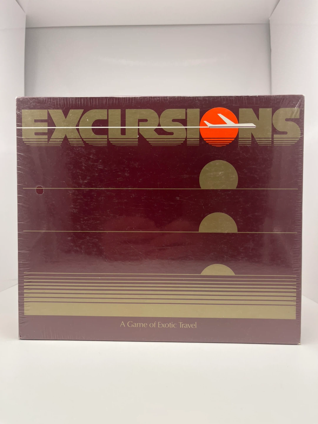 Excursions Board Game - A Game of Exotic Travel. Sealed New.