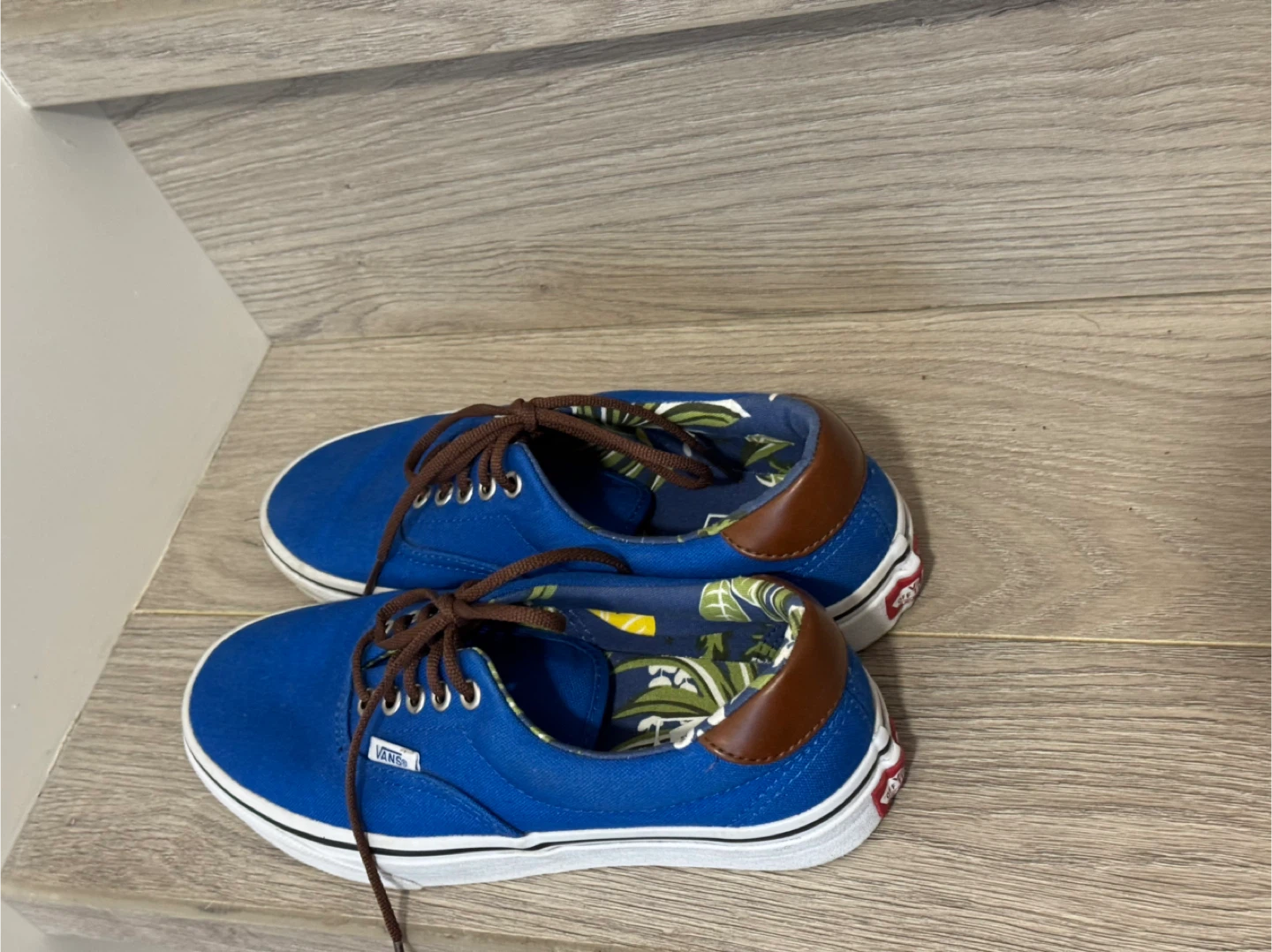 Vans Blue Canvas Shoes-Unisex style