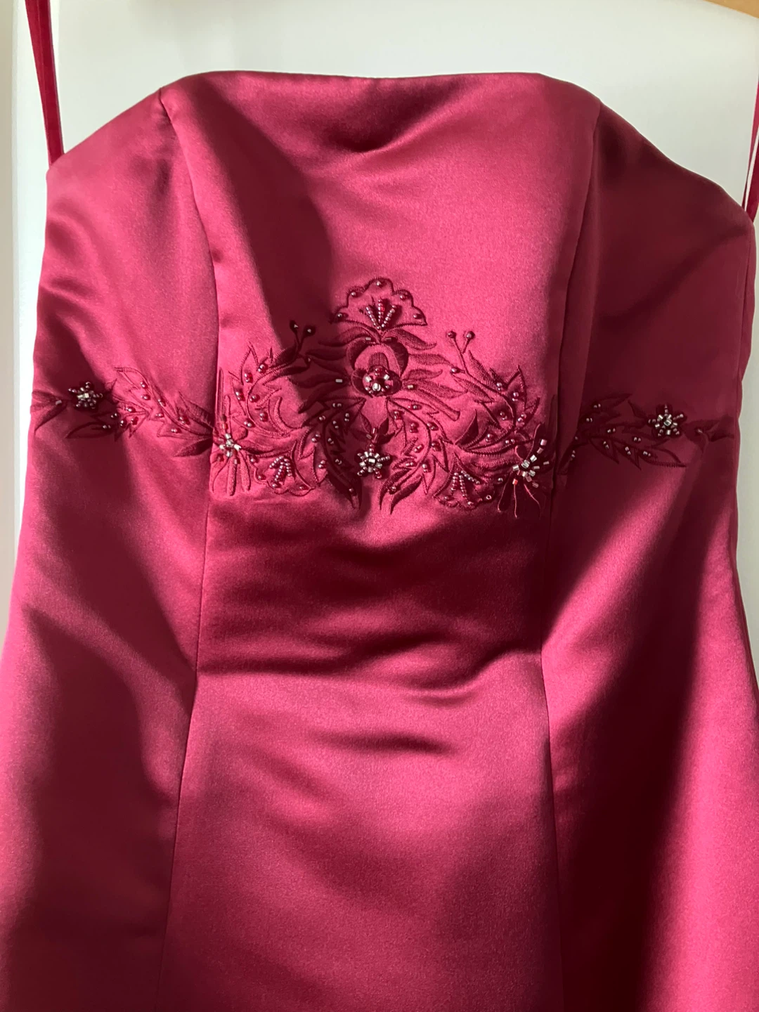 Sz 6 Bella Formals Strapless Beaded Gown - photo 2