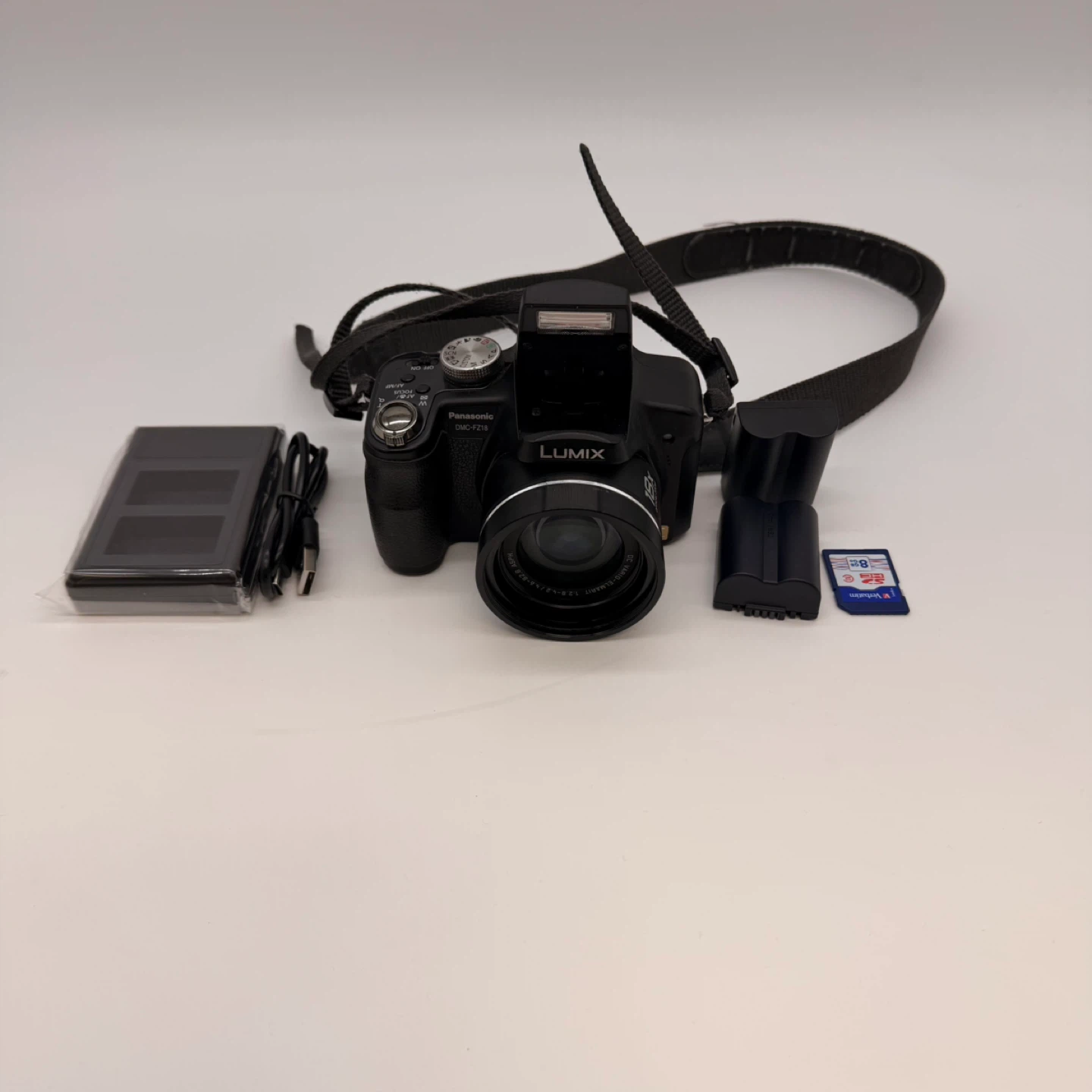 Panasonic Lumix DMC-FZ18 18x Zoom Camera Leica Lens Tested Works - photo 2