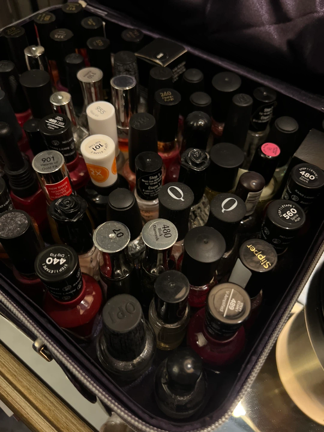 Assorted Nail Polish Collection with Travel Case - photo 2