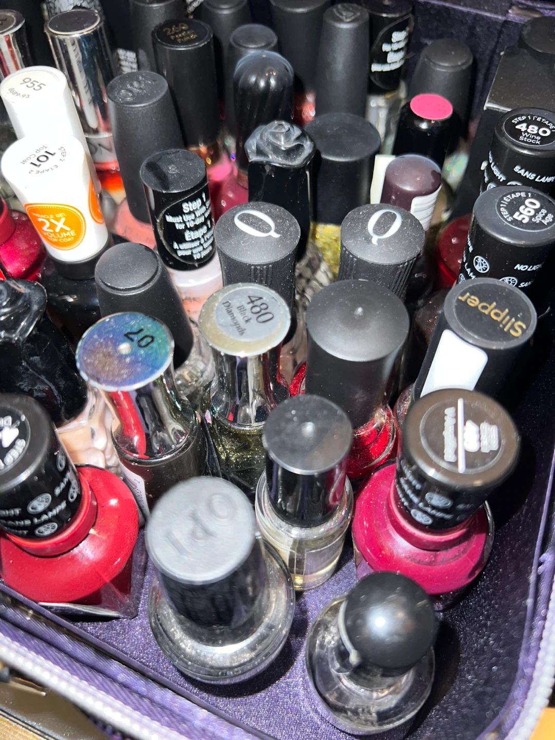 Assorted Nail Polish Collection with Travel Case - photo 3