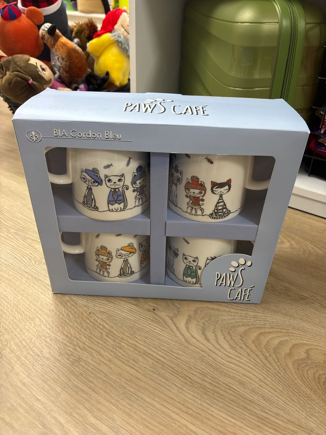 BIA Cordon Bleu Paws Cafe Set of 4 Mugs - photo 2