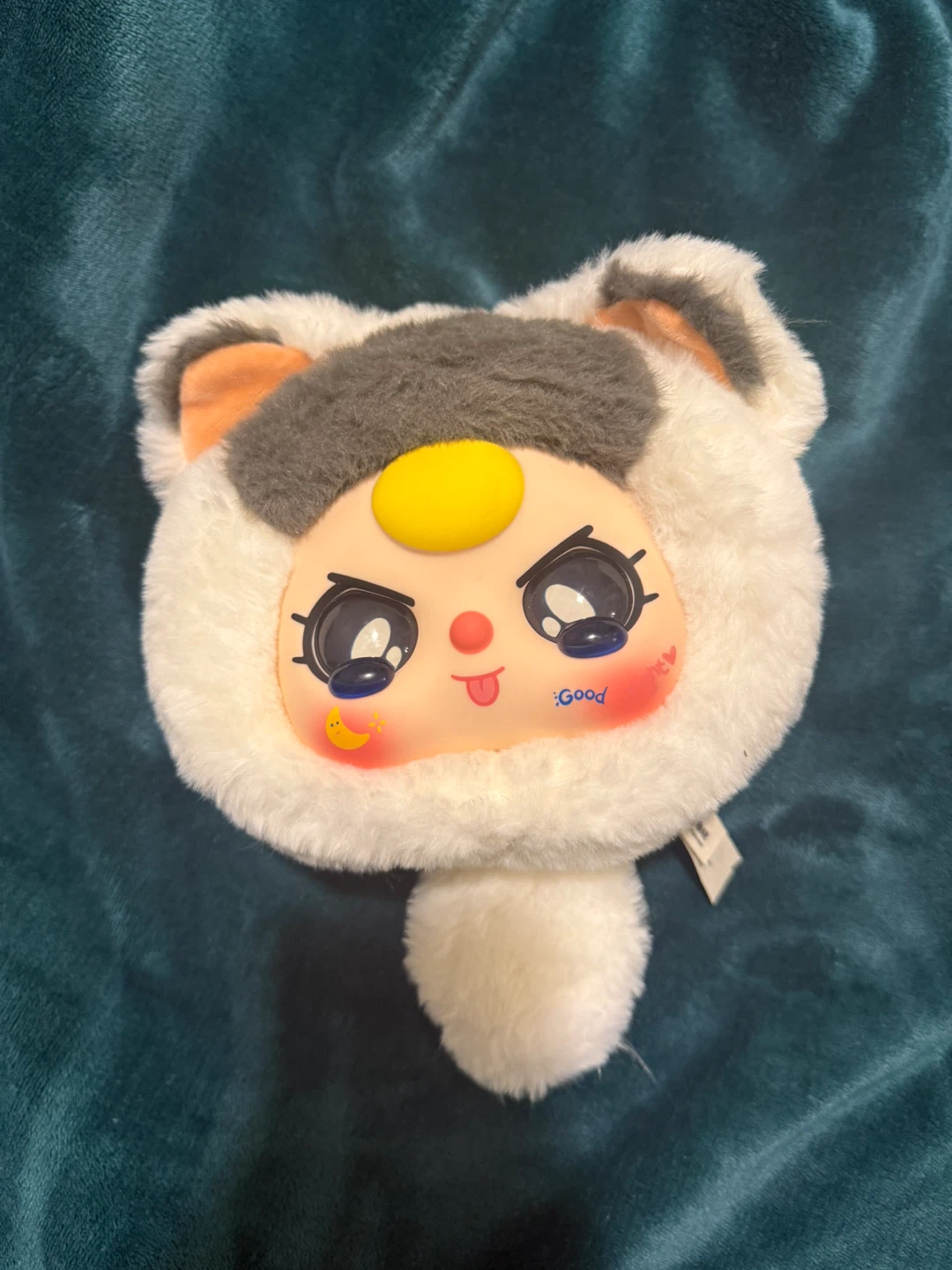 Baby Three Lucky Cat Zipper Bag Plush Series  SIAMESE CAT - photo 4