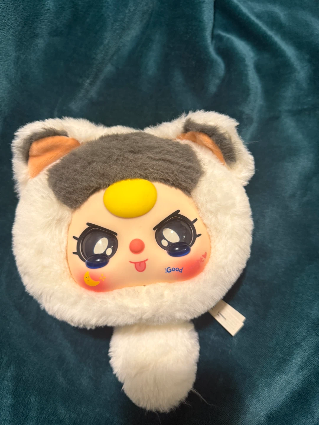 Baby Three Lucky Cat Zipper Bag Plush Series  SIAMESE CAT - photo 2