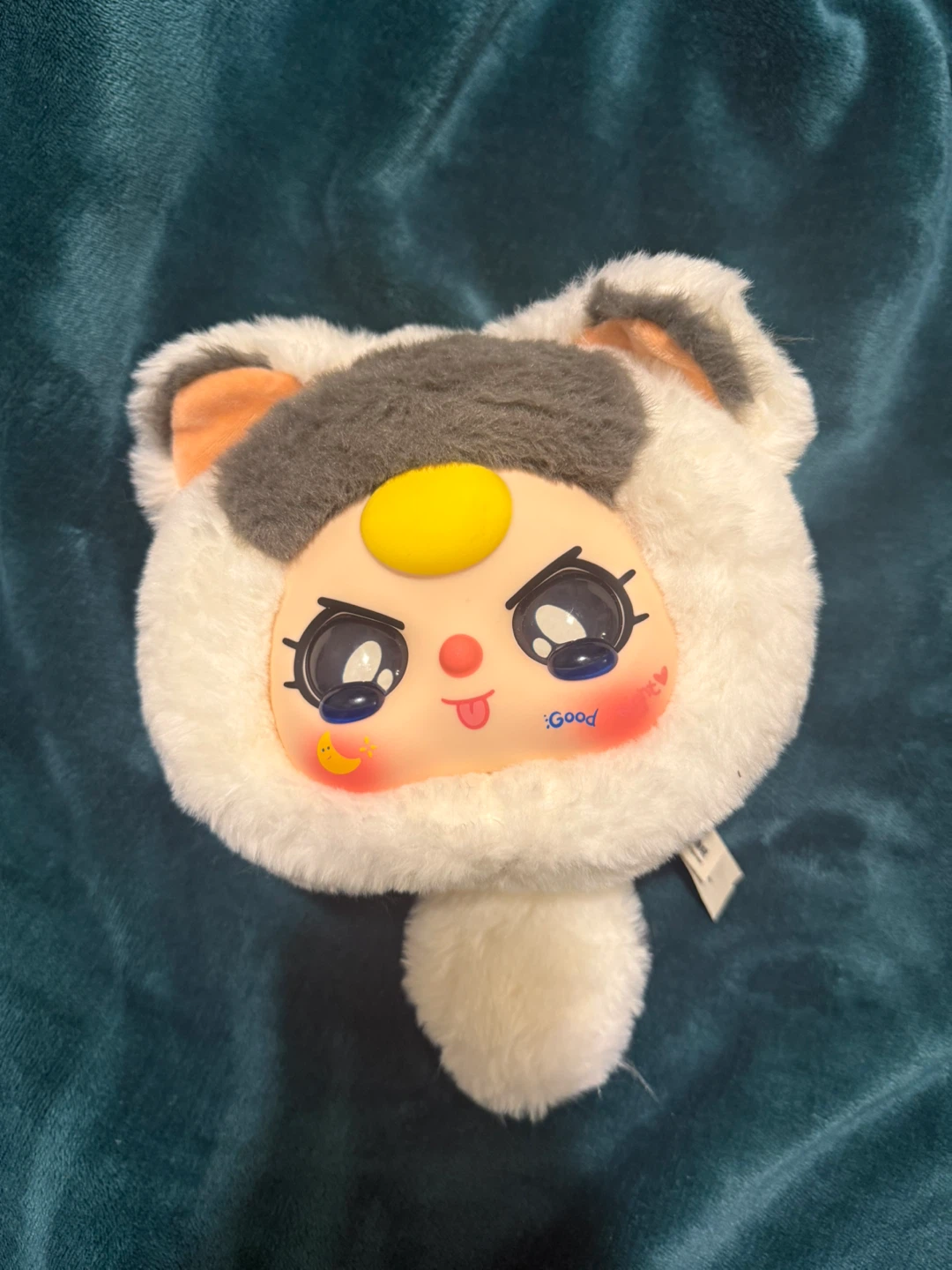 Baby Three Lucky Cat Zipper Bag Plush Series  SIAMESE CAT - photo 3