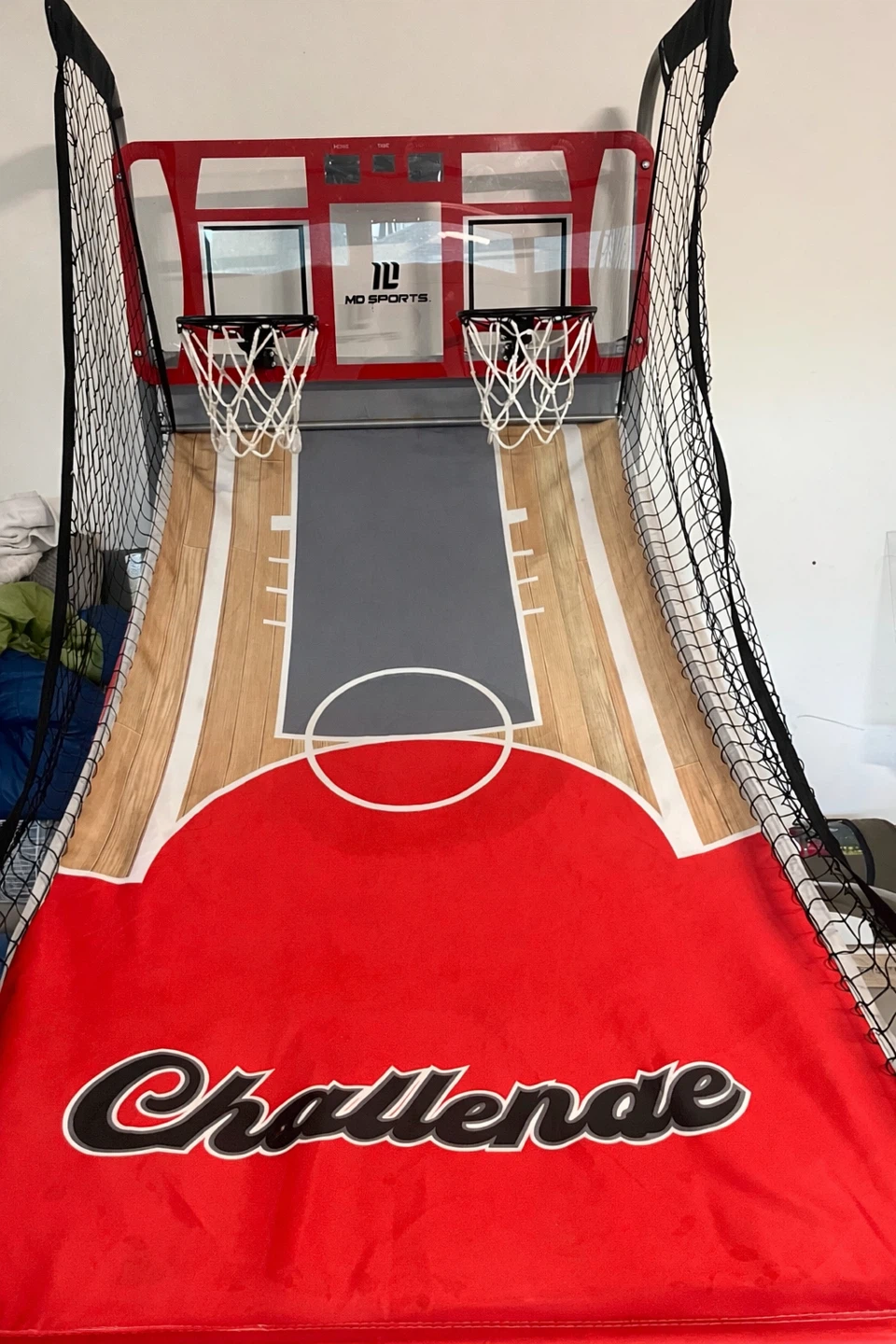 Dual Hoop Basketball Arcade Game