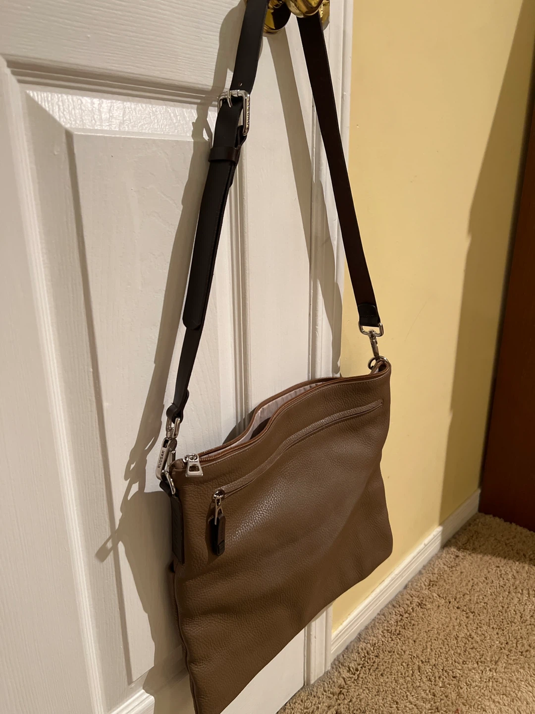 RUDSAK Leather Crossbody Bag - Brown - photo 4