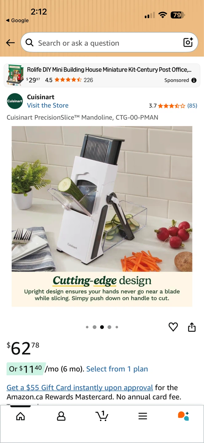 Cuisinart PrecisionSlice Upright Mandoline Slicer CTG-00-PMAN - photo 5