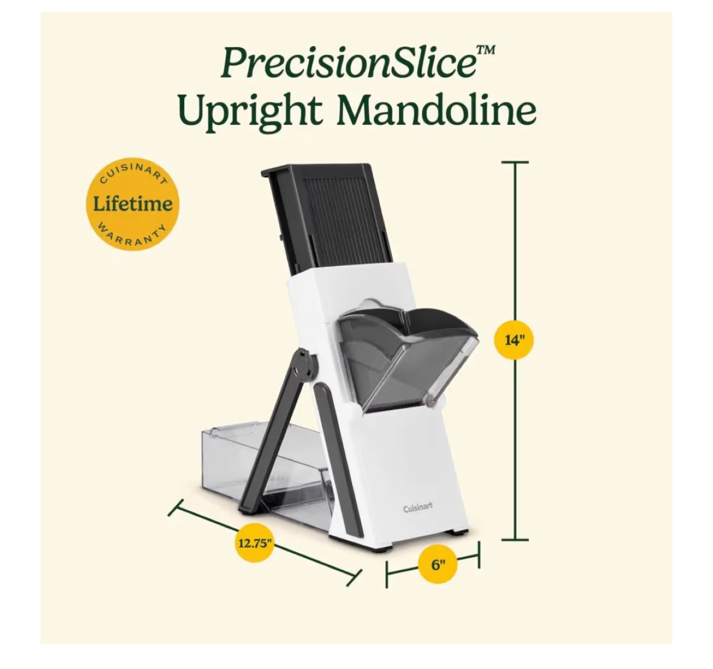 Cuisinart PrecisionSlice Upright Mandoline Slicer CTG-00-PMAN - photo 3