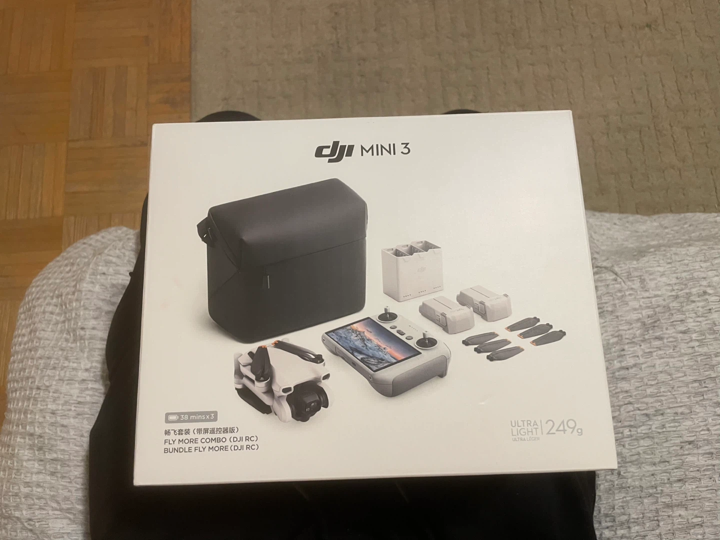 DJI Mini 3 Fly More Combo Drone (Open Box)