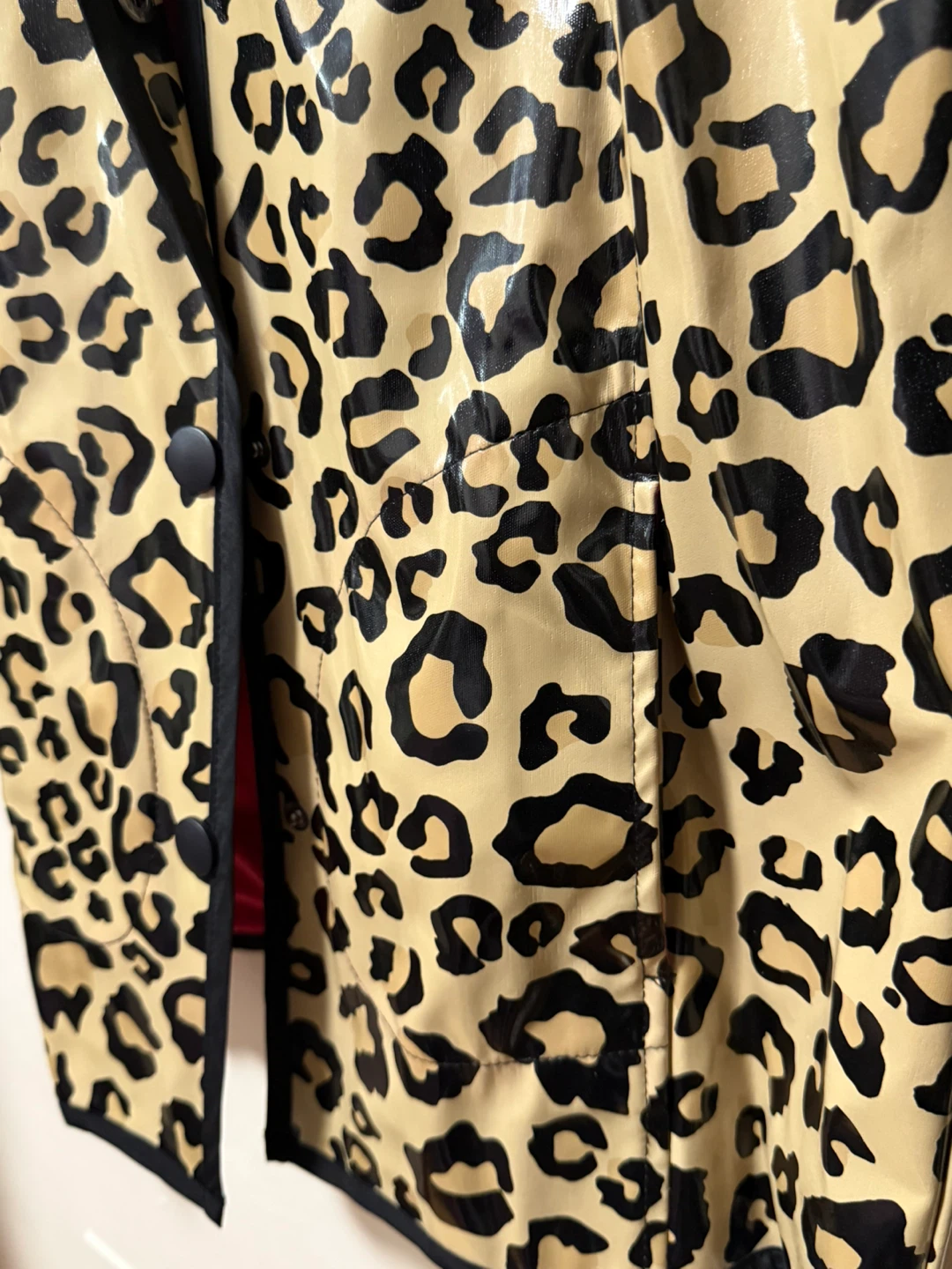 The Children's Place Leopard Print Hooded Raincoat XL - photo 5