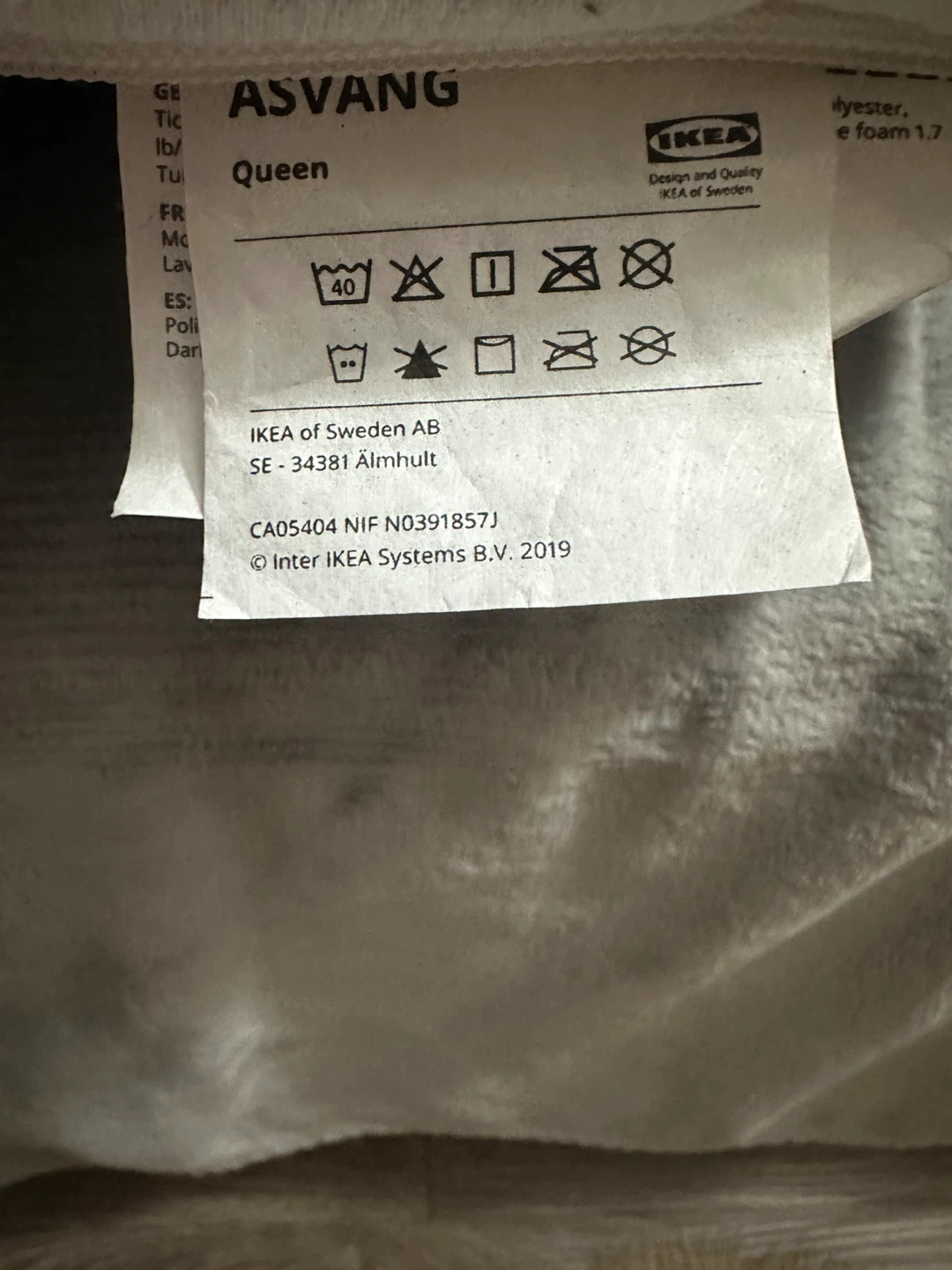 🥕🥕IKEA ASVANG Queen Mattress - photo 4