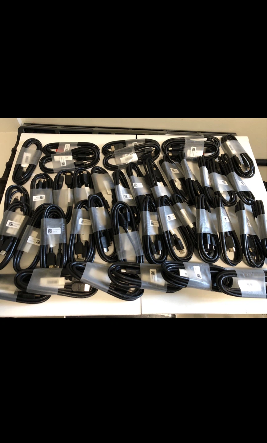 HP High Speed HDMI Cable Lot Of 40 TY5K39000S. NEW. UNUSED