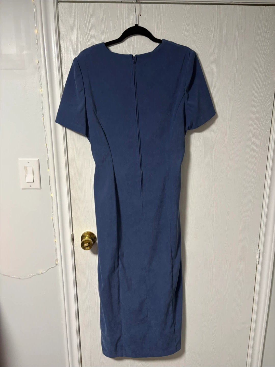 90’s Vintage Midi Dress with Flower and Ring Belt - photo 2