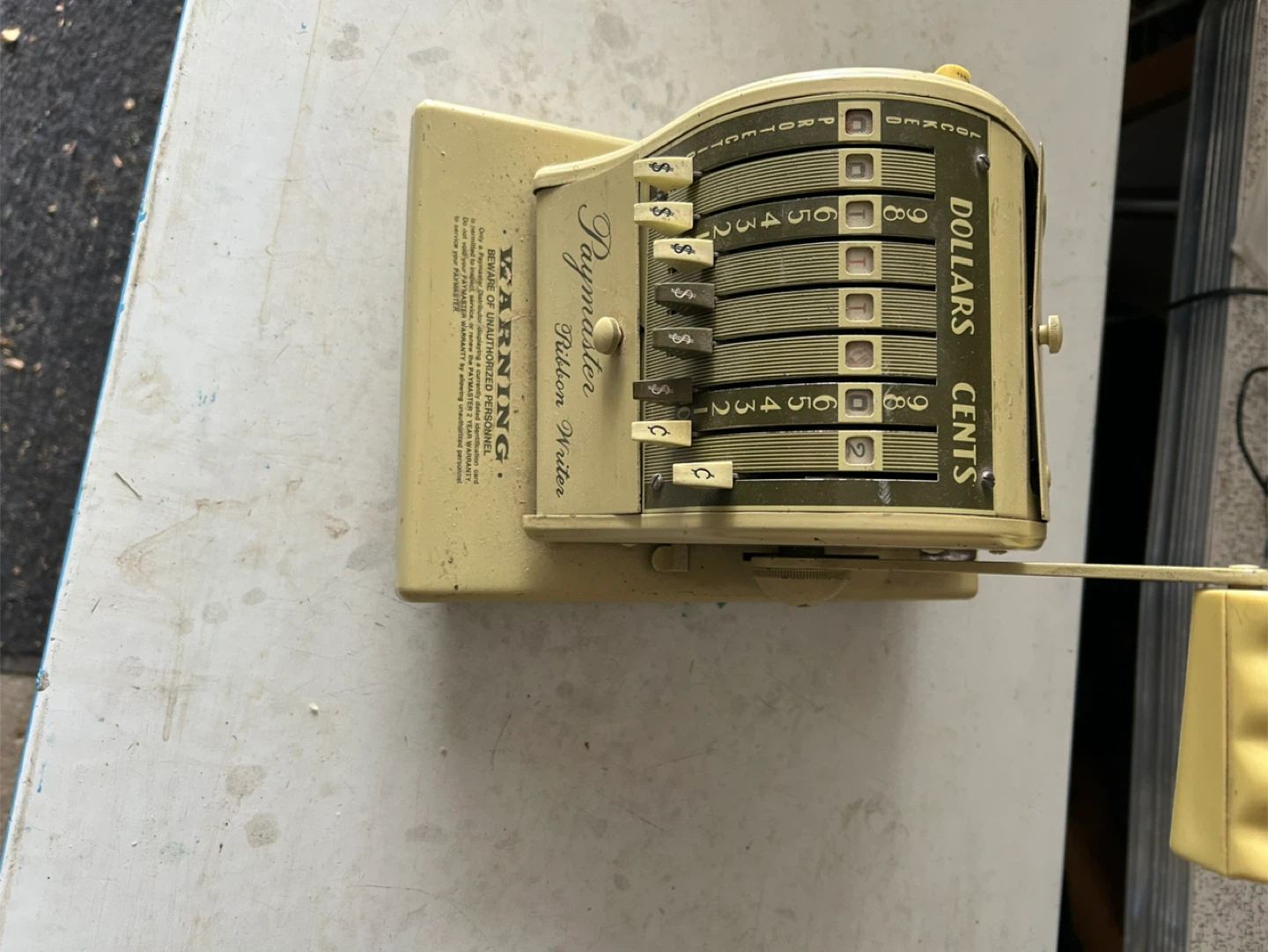 Paymaster Ribbon Writer - photo 2