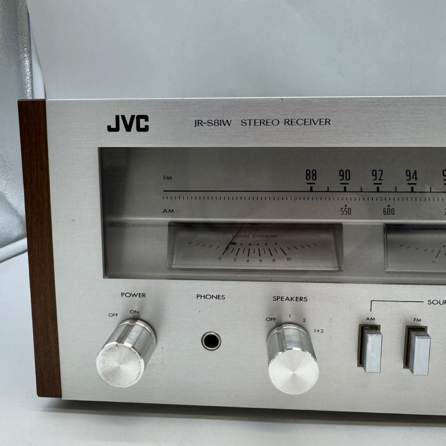Vintage 1970s JVC JR-S81W Stereo Receiver AM FM Tested Japan - photo 2