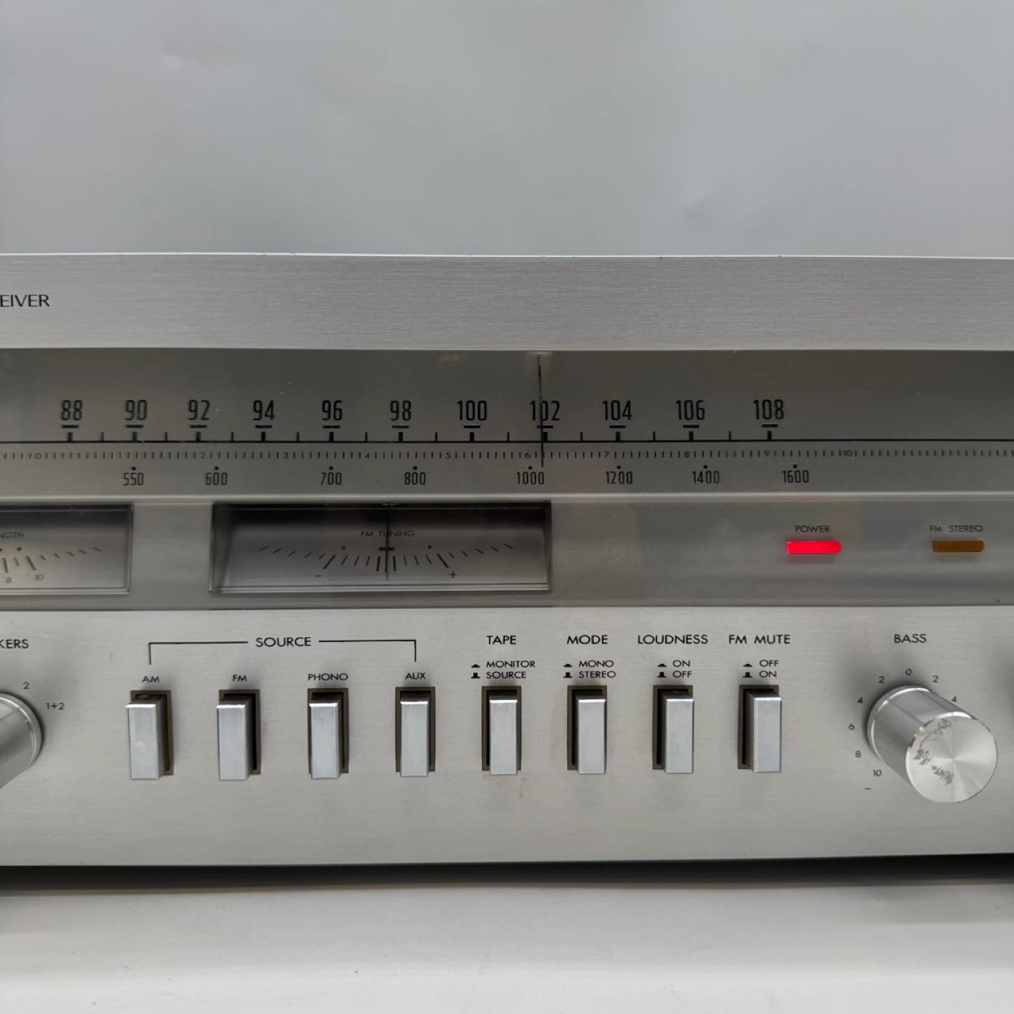 Vintage 1970s JVC JR-S81W Stereo Receiver AM FM Tested Japan - photo 3