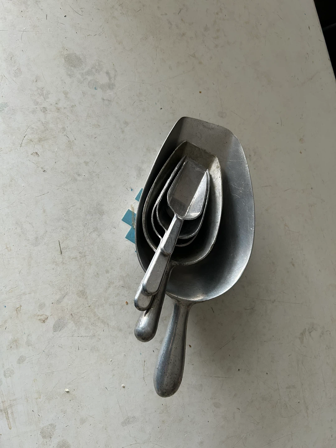 Set of 5 Metal Scoops - photo 3