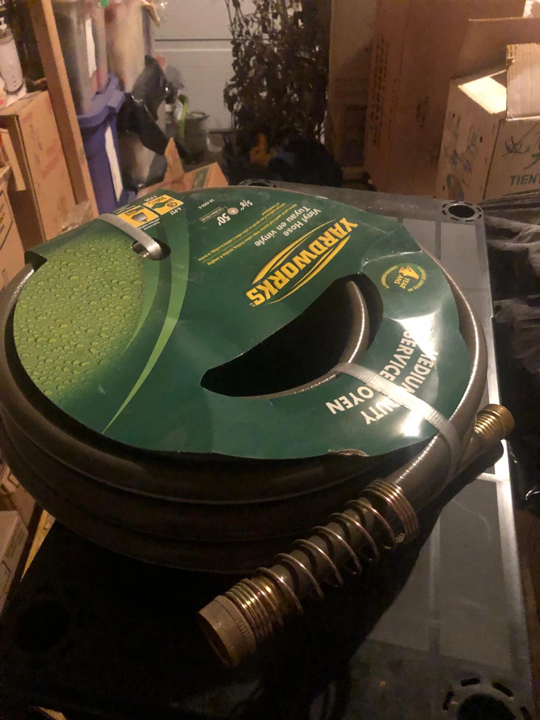 Yardworks 🥕Vinyl Hose - 50 ft 🥕 - photo 2