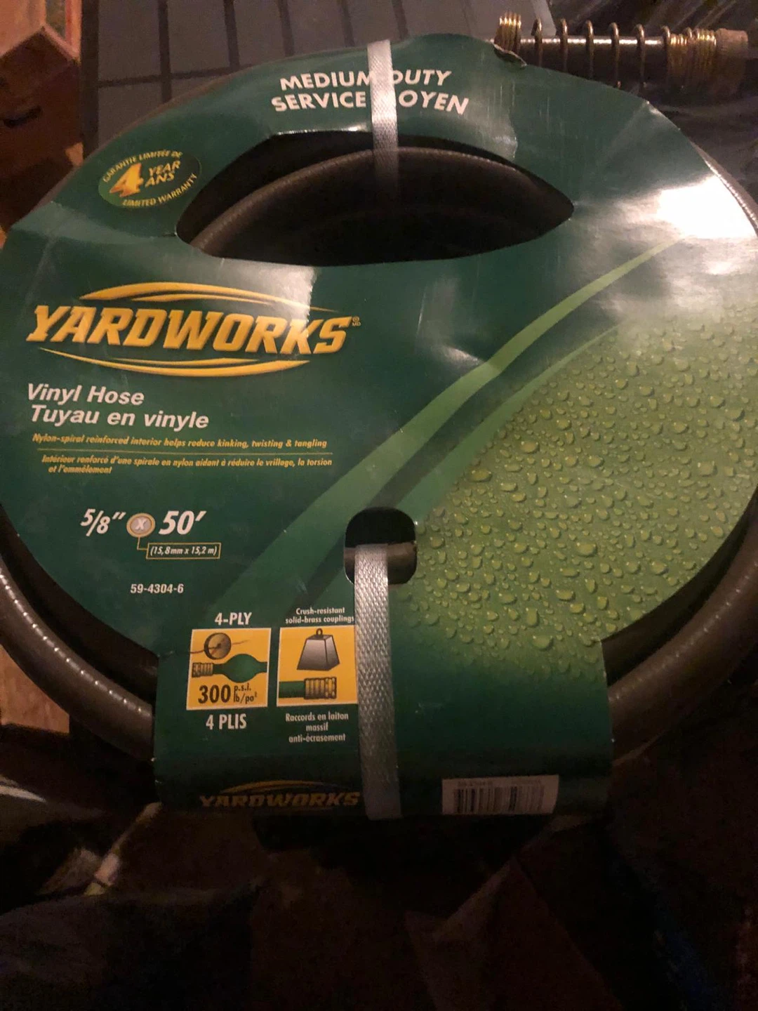 Yardworks 🥕Vinyl Hose - 50 ft 🥕