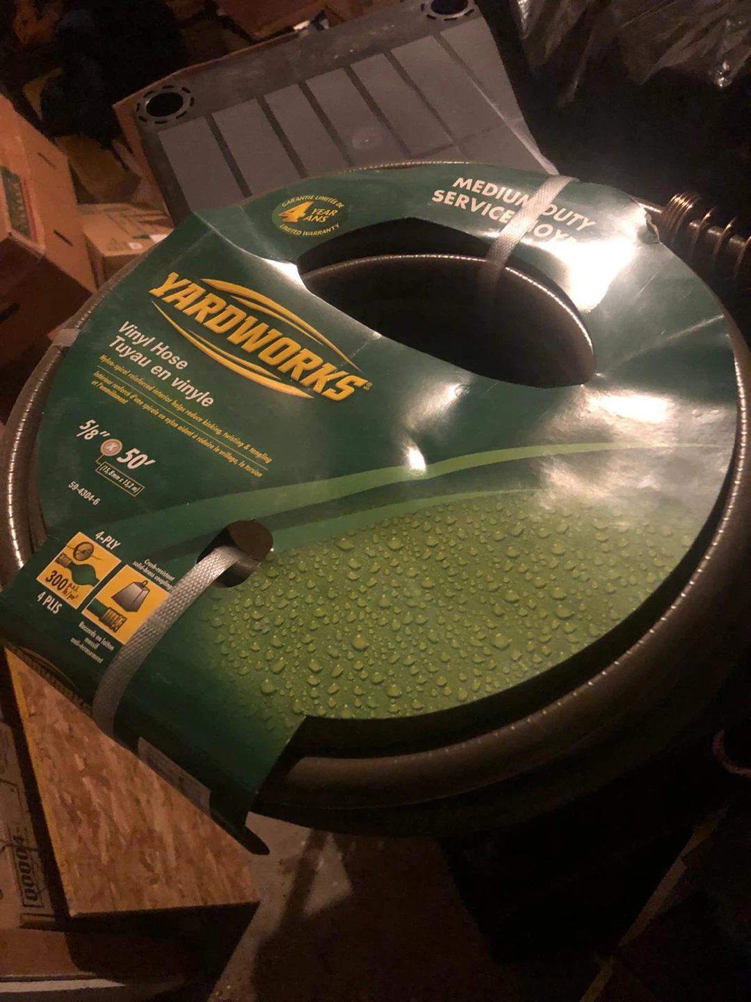 Yardworks 🥕Vinyl Hose - 50 ft 🥕 - photo 3