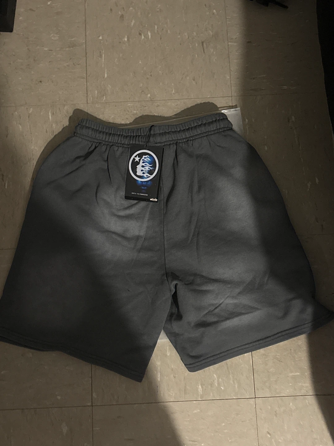 Hellstar Charcoal Gray Sweat Shorts - photo 2