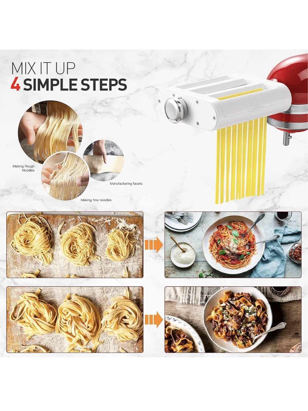 KitchenAid Pasta Roller Attachment - photo 3
