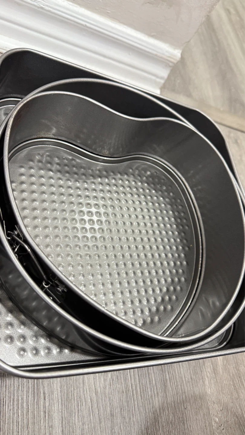3 Pcs Cake Mould Set