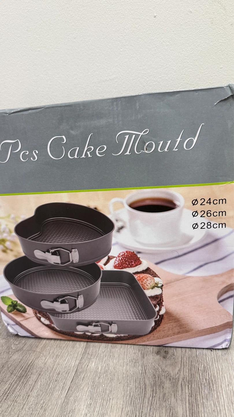 3 Pcs Cake Mould Set - photo 2