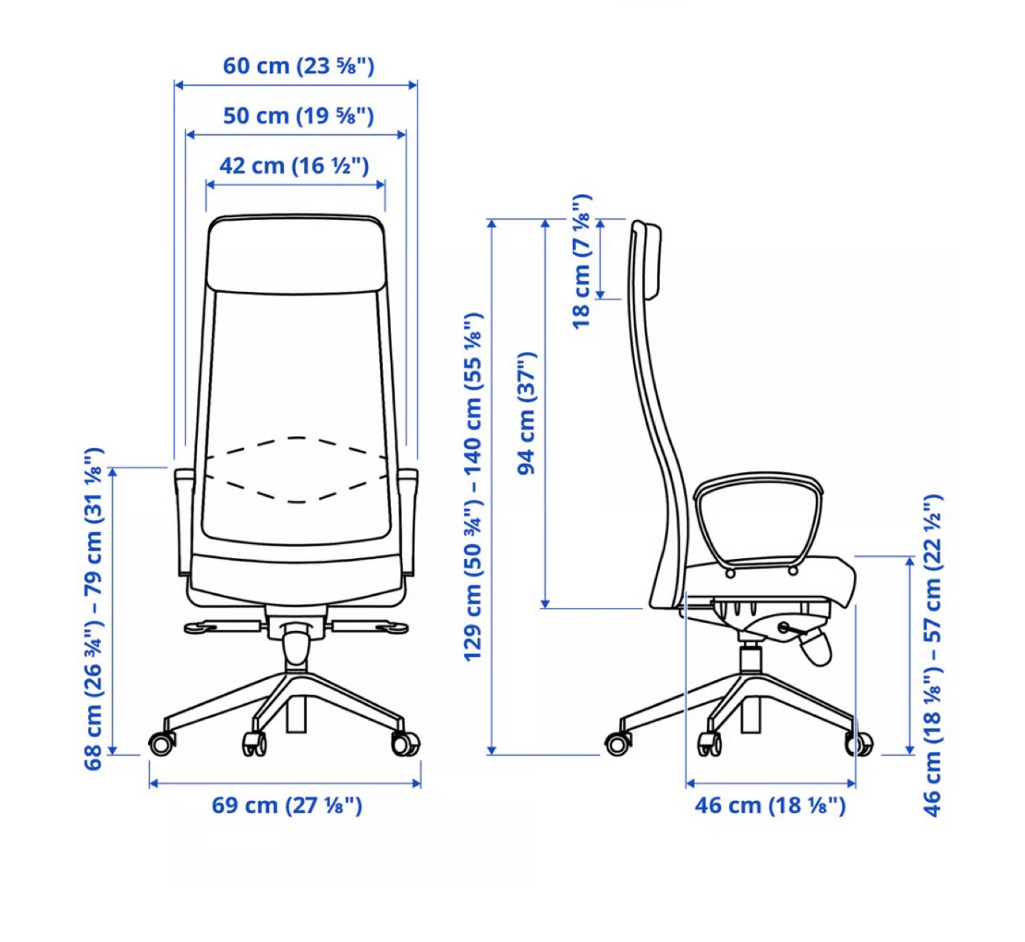 IKEA MARKUS Office Chair - photo 5