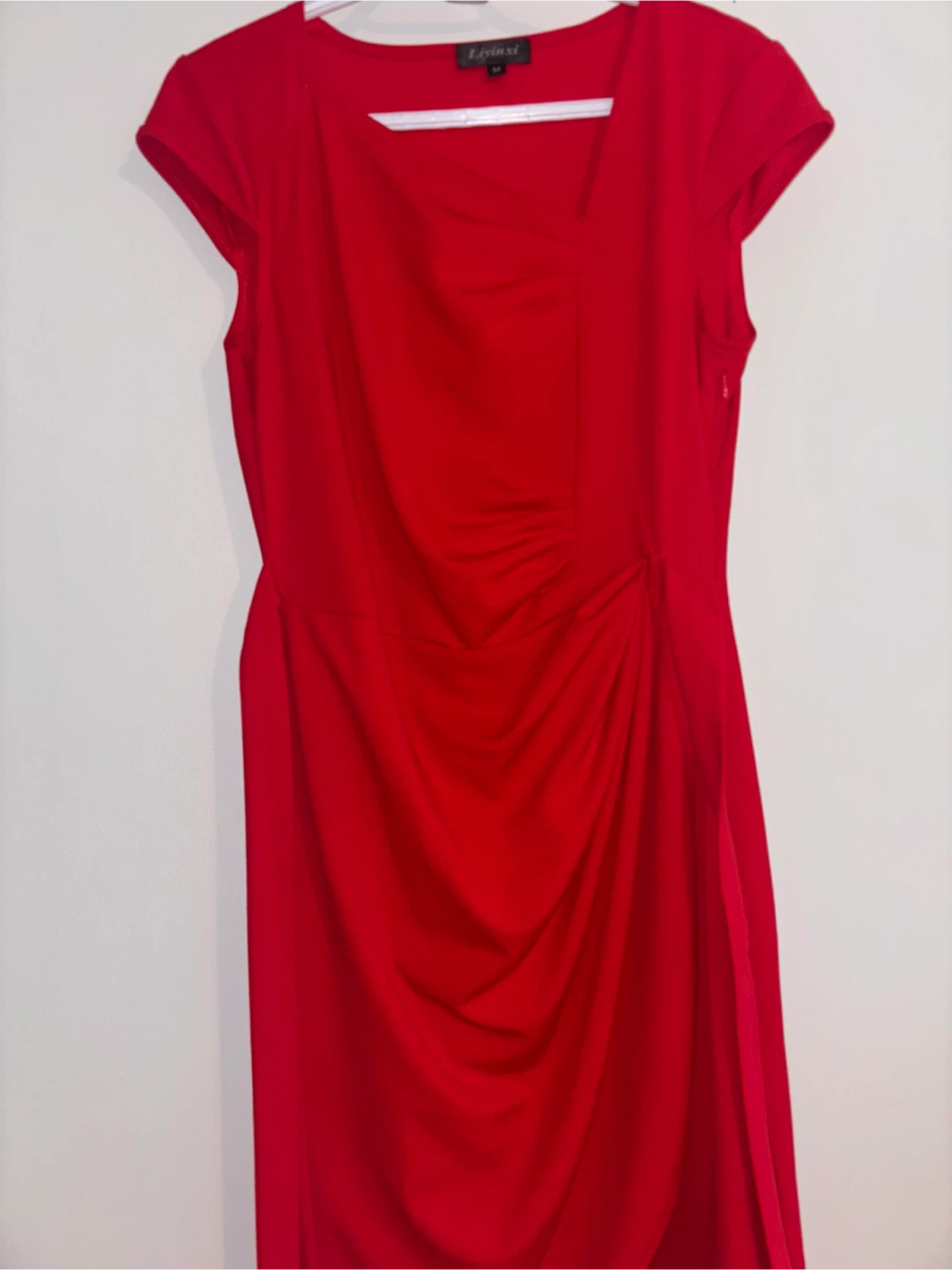 Elegant Red Dress – Like New ❤️
