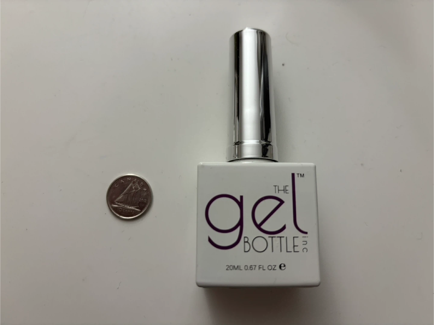 The Gel Bottle Inc. Clear Colour Gel Polish - White