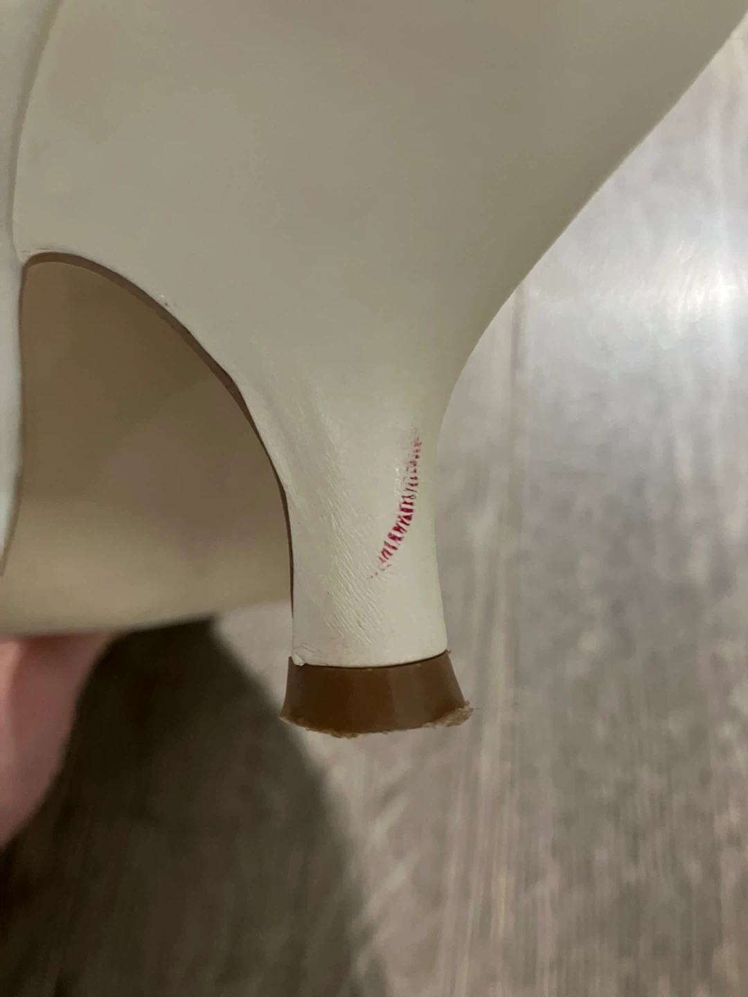 Call It Spring White Kitten Heel Pumps - size 8 - photo 3