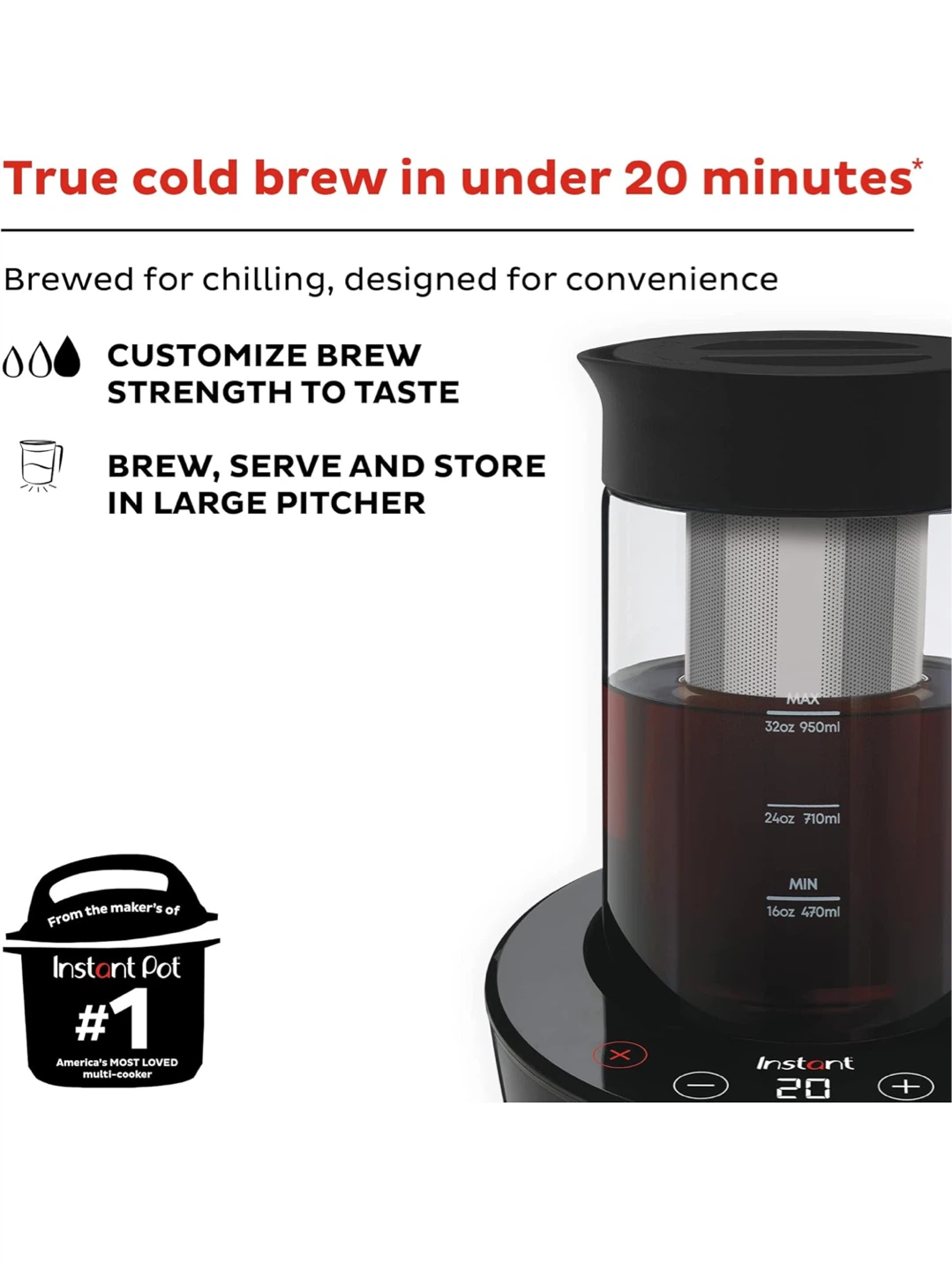 Instant Cold Brew Coffee Maker - photo 2