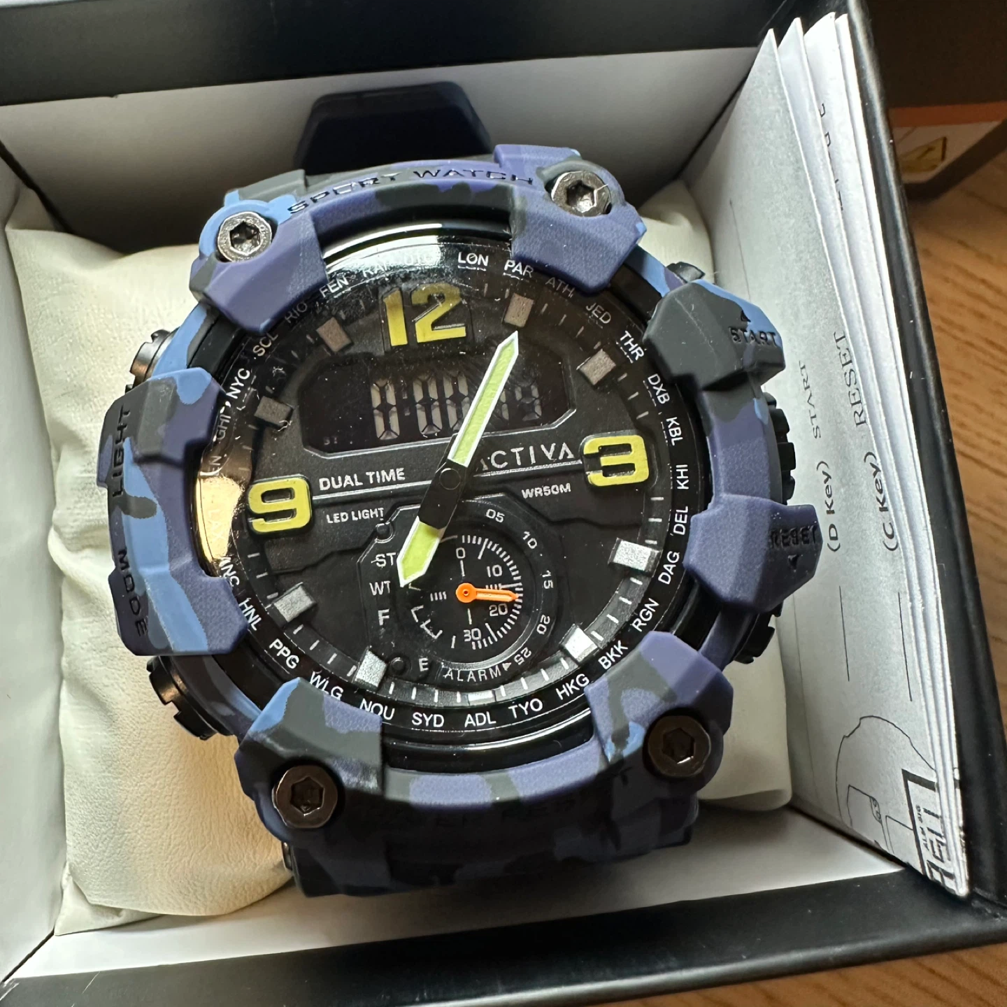 Activa X Invicta BlackOps Digital Men's Watch - 56mm - photo 4
