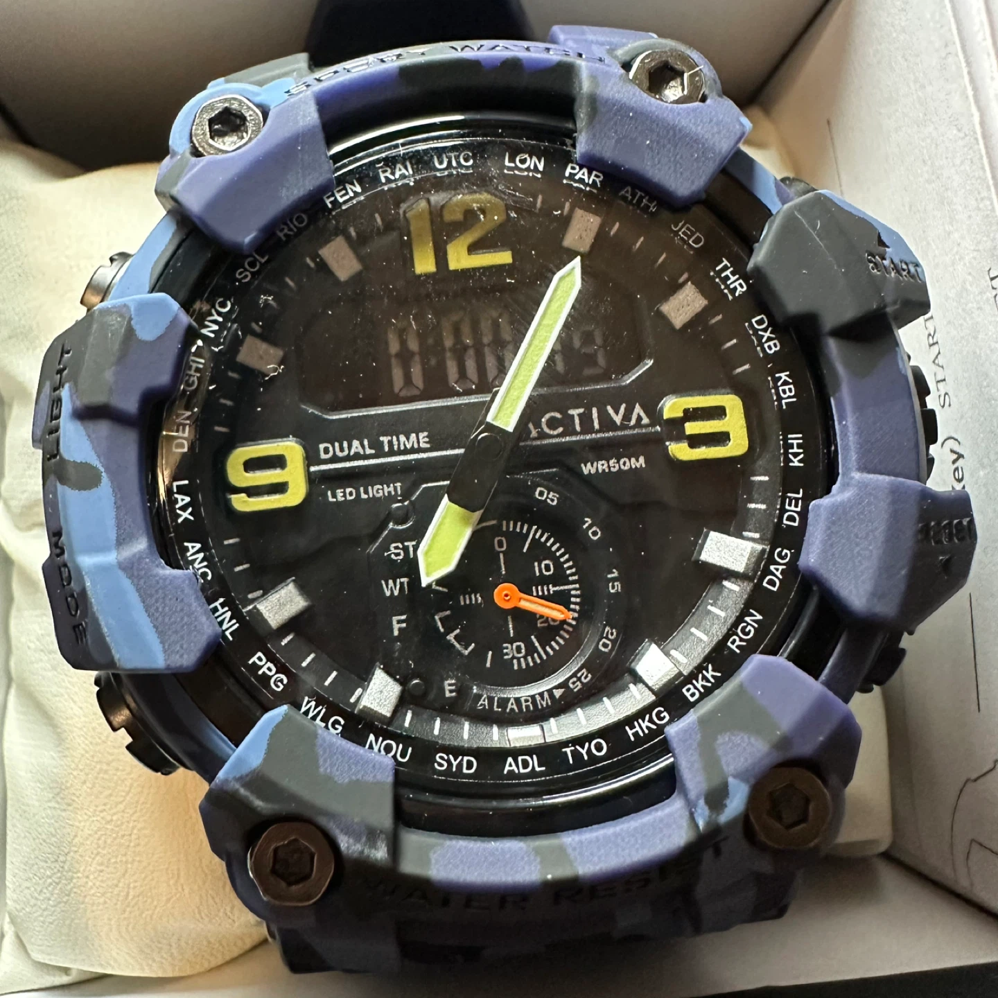 Activa X Invicta BlackOps Digital Men's Watch - 56mm - photo 5